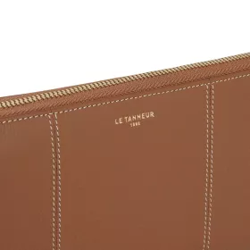 Compagnon Zippé Juliette En Cuir Grainé De Le Tanneur