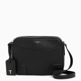 Sac Bandoulière Moyen Modèle Romy En Cuir Grainé De Le Tanneur