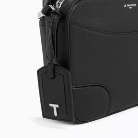 Sac Bandoulière Moyen Modèle Romy En Cuir Grainé De Le Tanneur