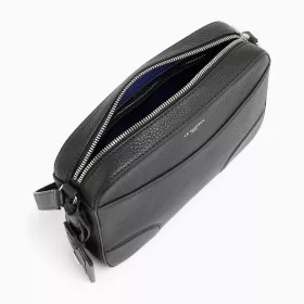 Sac Bandoulière Moyen Modèle Romy En Cuir Grainé De Le Tanneur