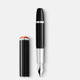Stylo plume (M) noir Montblanc Heritage Rouge et Noir « Baby » Édition Spéciale Montblanc