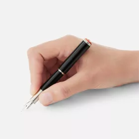 Stylo plume (M) noir Montblanc Heritage Rouge et Noir « Baby » Édition Spéciale Montblanc