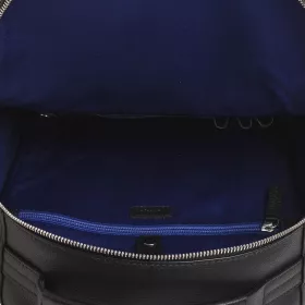 Sac À Dos Zippé Charles En Cuir Grainé De Le Tanneur
