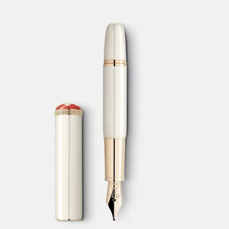Stylo plume (M) couleur ivoire Montblanc Heritage Rouge et Noir « Baby » Édition Spéciale Montblanc