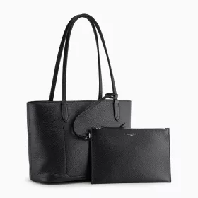 Petit Sac Cabas Louise En Cuir Grainé De Le Tanneur