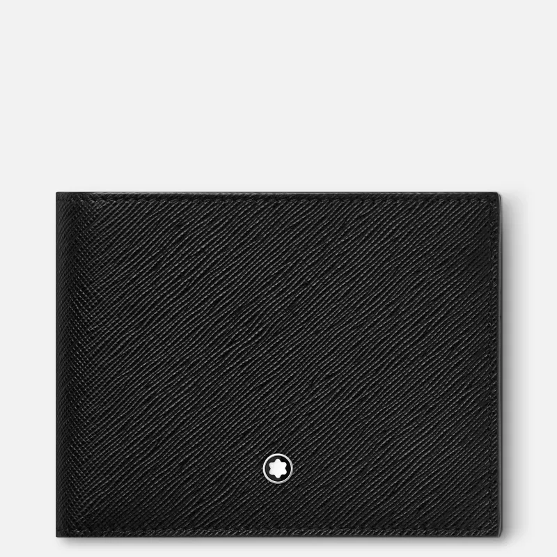 Portefeuille 6cc avec 2 poches transparentes Montblanc Sartorial Montblanc Portefeuille 6cc avec 2 poches transparentes Montblanc Sartorial Montblanc