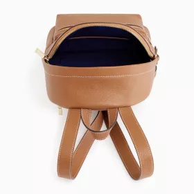 Petit Sac À Dos Gisèle En Cuir Grainé Le Tanneur