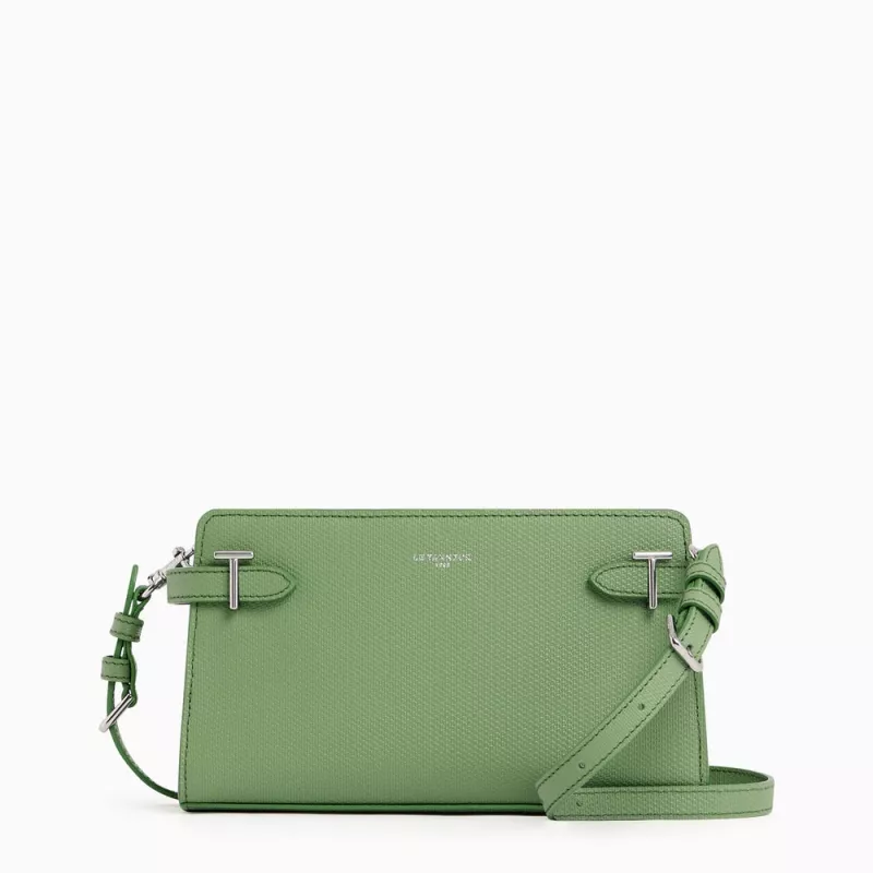 Sac Baguette Emilie En Cuir Signature T Le Tanneur