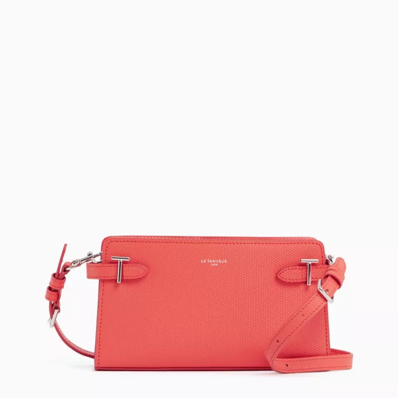 Sac Baguette Emilie En Cuir Signature T Le Tanneur Sac Baguette Emilie En Cuir Signature T Le Tanneur