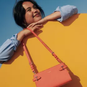 Sac Baguette Emilie En Cuir Signature T Le Tanneur