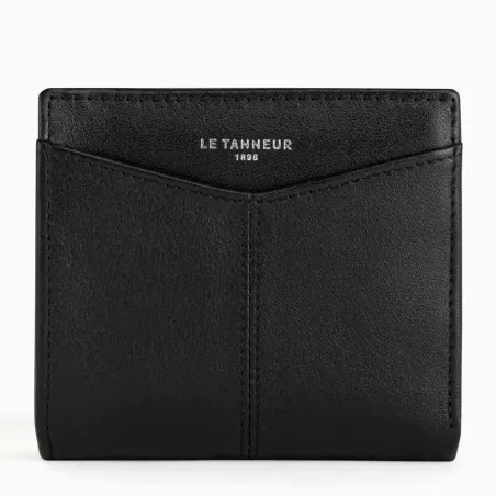 Portefeuille Avec Poche Monnaie À Rabat Charlotte En Cuir Le Tanneur