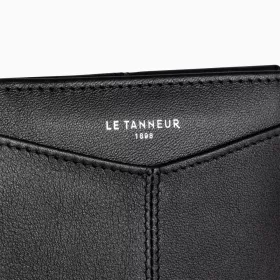 Portefeuille Avec Poche Monnaie À Rabat Charlotte En Cuir Le Tanneur