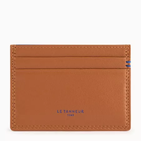 Porte Cartes Martin En Cuir Lisse Le Tanneur