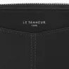 Porte Monnaie Zippé Avec Porte Cartes Amovible Charlotte En Cuir Lisse Le Tanneur