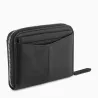 Porte Monnaie Zippé Avec Porte Cartes Amovible Charlotte En Cuir Lisse Le Tanneur