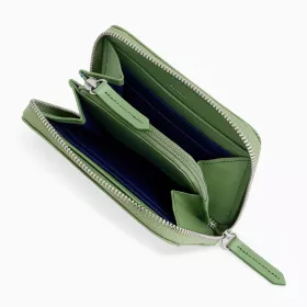 Porte Monnaie Zippé Avec Porte Cartes Amovible Charlotte En Cuir Lisse Le Tanneur