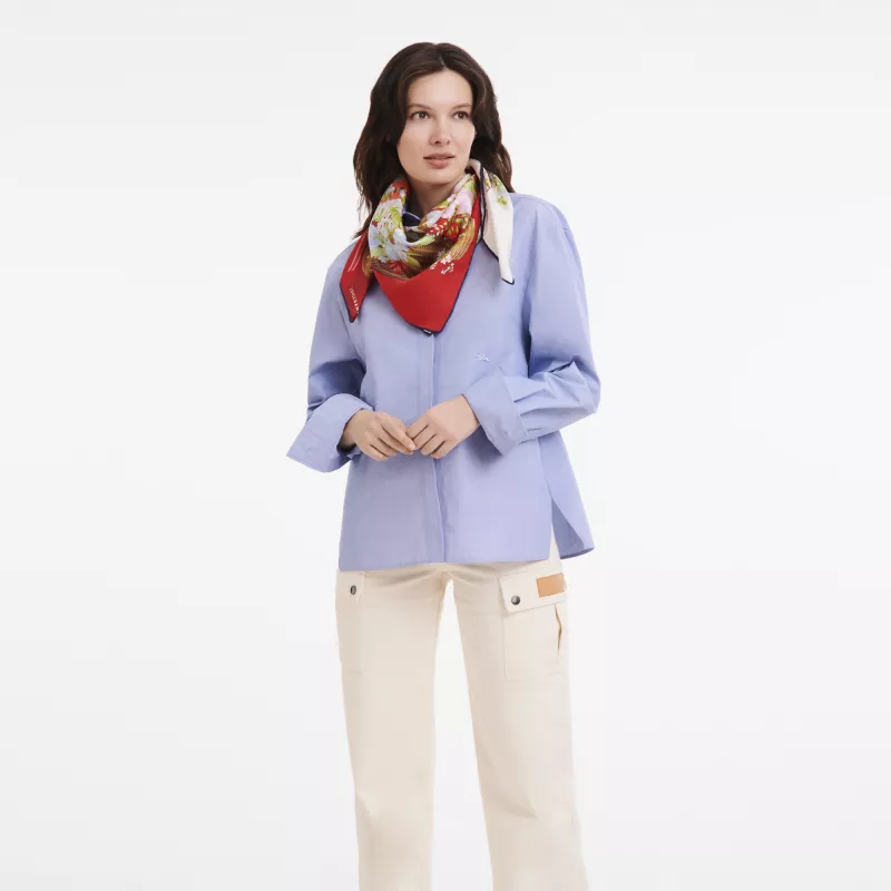 Carré de soie 90 Collection Automne/Hiver 2023 Longchamp Carré de soie 90 Collection Automne/Hiver 2023 Longchamp