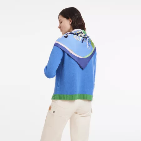 Carré de soie 90 Collection Automne/Hiver 2023 Longchamp