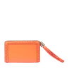 lancel - portefeuille compact rectangulaire zippé m premier flirt de lancel