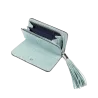 lancel - portefeuille compact rectangulaire zippé m premier flirt de lancel