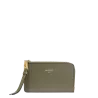 Lancel - Origami porte-cartes zippé