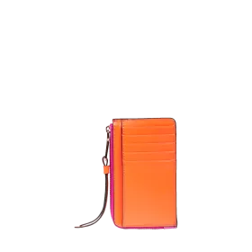 Lancel - Origami porte-cartes zippé