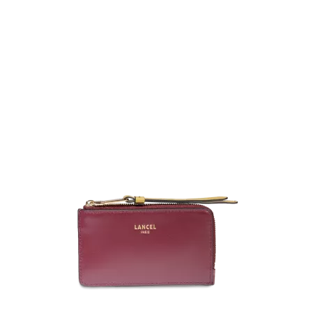 Lancel - Origami porte-cartes zippé