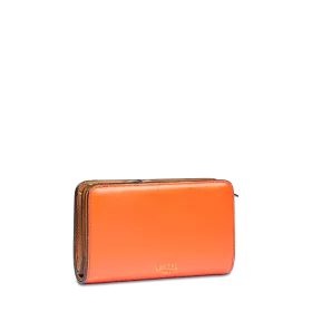 Lancel - Origami portefeuille compact zippé
