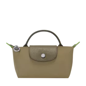 Trousse cosmétiques avec poignée Le Pliage Green de Longchamp