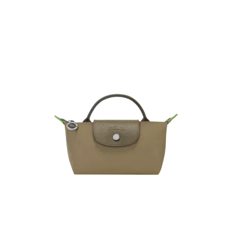 Trousse cosmétiques avec poignée Le Pliage Green de Longchamp
