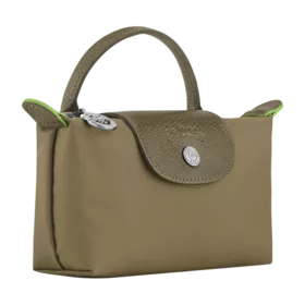 Trousse cosmétiques avec poignée Le Pliage Green de Longchamp