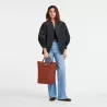 Longchamp - Sac cabas M Le Pliage Green