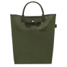 Longchamp - Sac cabas M Le Pliage Green