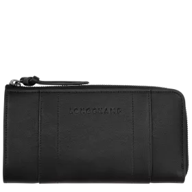 Longchamp - LGP 3D portefeuille zippé