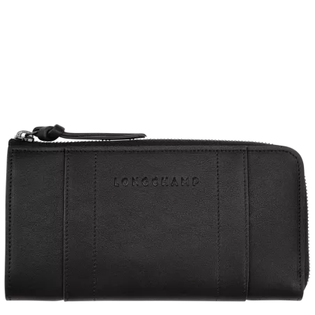 Longchamp - LGP 3D portefeuille zippé