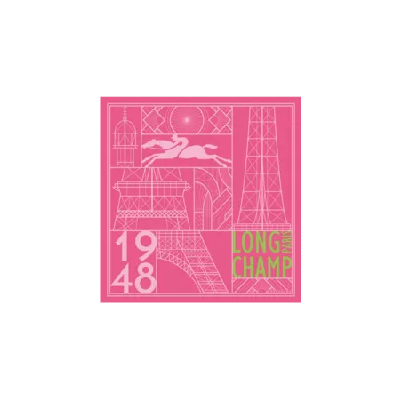 Longchamp - Carré de soie Tour Eiffel