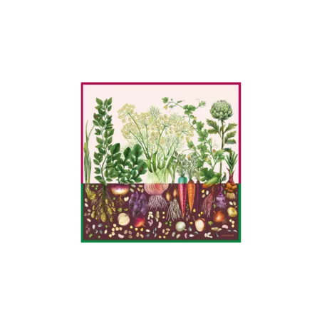 Longchamp - L'Envers du Jardin carré de soie