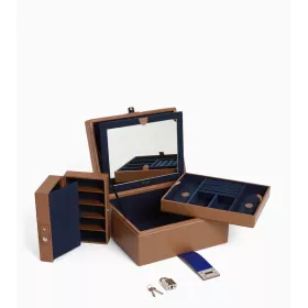 Le Tanneur - boite à bijoux moyen modèle en cuir