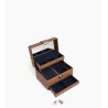 Boite À Bijoux Moyen Modèle Ouverture Automatique En Cuir Le Tanneur