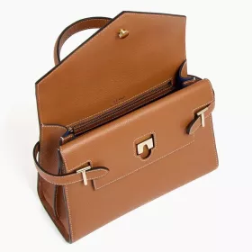 Le Tanneur - Emilie sac à main double rabat moyen modèle
