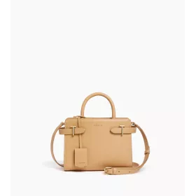 Le Tanneur - petit sac à main emilie en cuir grainé