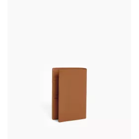 Grand Portefeuille Vertical Zippé 2 Volets Charles En Cuir Grainé De Le Tanneur