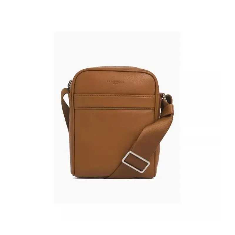 Le Tanneur - petite sacoche charles en cuir grainé Le Tanneur - petite sacoche charles en cuir grainé