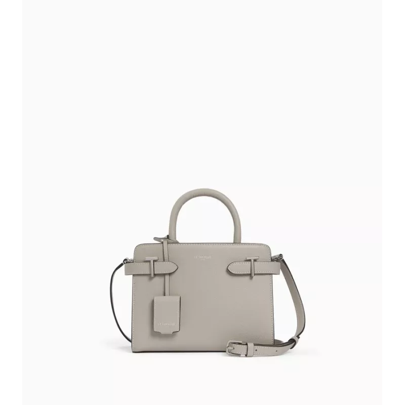 Le Tanneur - petit sac à main emilie en cuir grainé Le Tanneur - petit sac à main emilie en cuir grainé