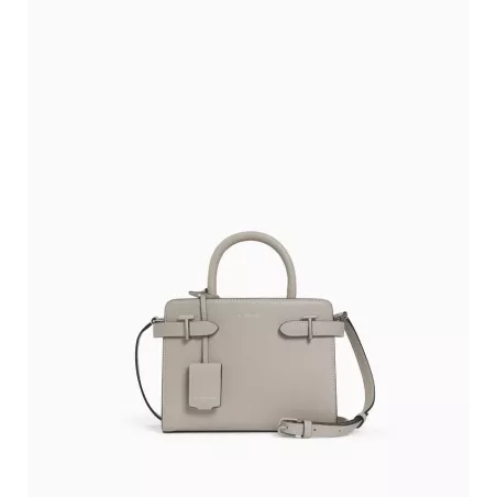 Le Tanneur - petit sac à main emilie en cuir grainé