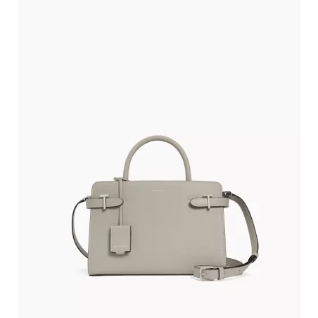 Le Tanneur - sac à main moyen modèle emilie en cuir grainé