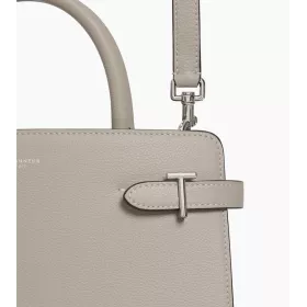 Le Tanneur - sac à main moyen modèle emilie en cuir grainé