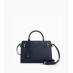 Le Tanneur - sac à main moyen modèle emilie en cuir grainé