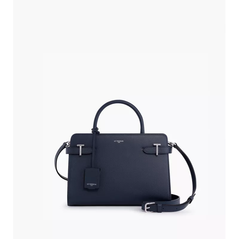 Le Tanneur - sac à main moyen modèle emilie en cuir grainé Le Tanneur - sac à main moyen modèle emilie en cuir grainé