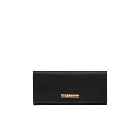 Longchamp - Le Roseau Sleek portefeuille long à rabat